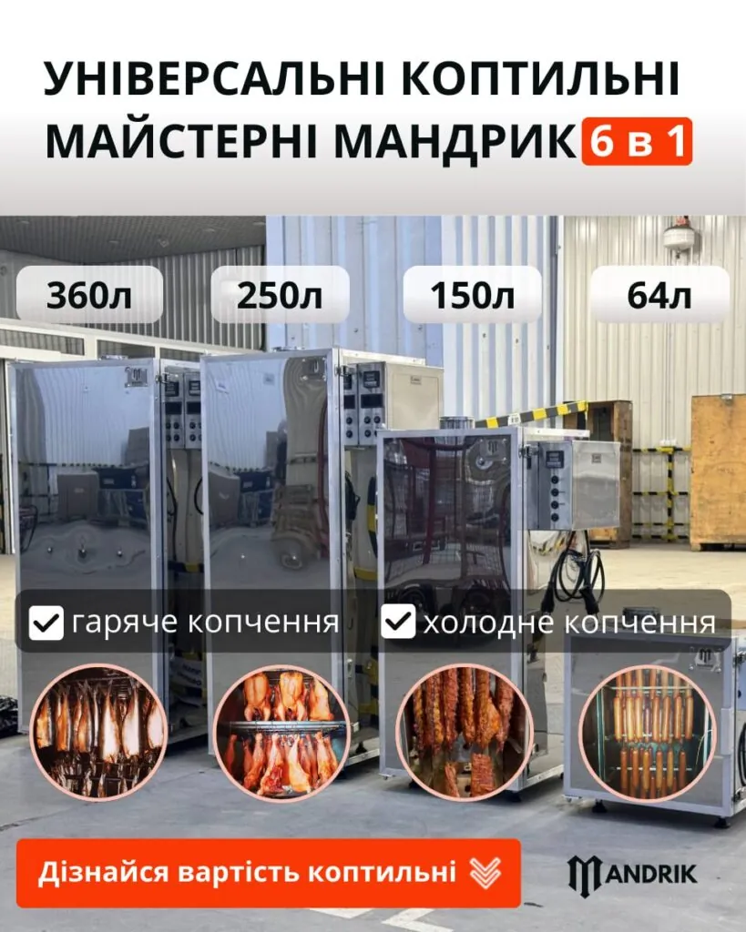 Рекламный креатив: Создание сайта и реклама для производства коптилен — 100 продаж в месяц